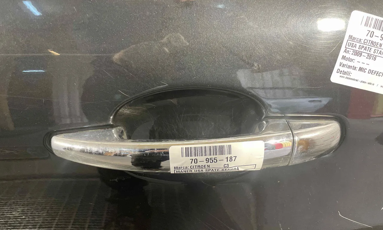 MANER USA SPATE STANGA CITROEN C3 II 2009-2016