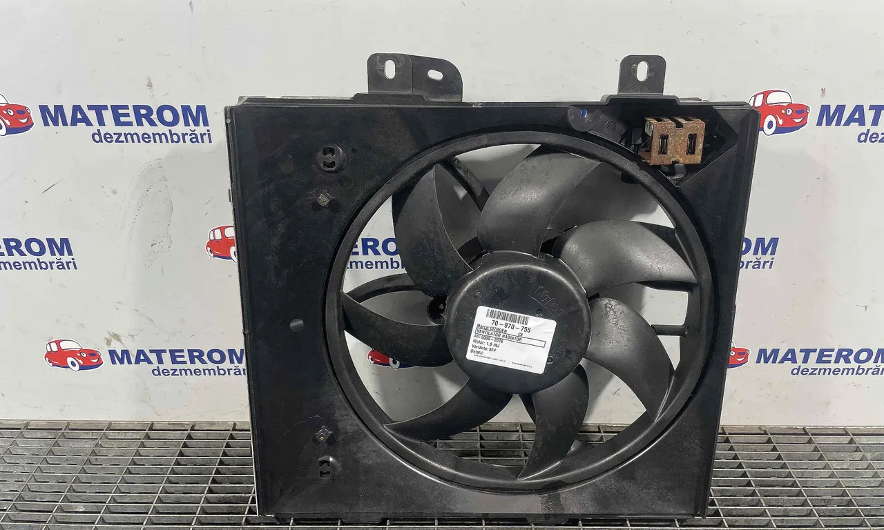 VENTILATOR RADIATOR CITROEN C3 II 2009-2016