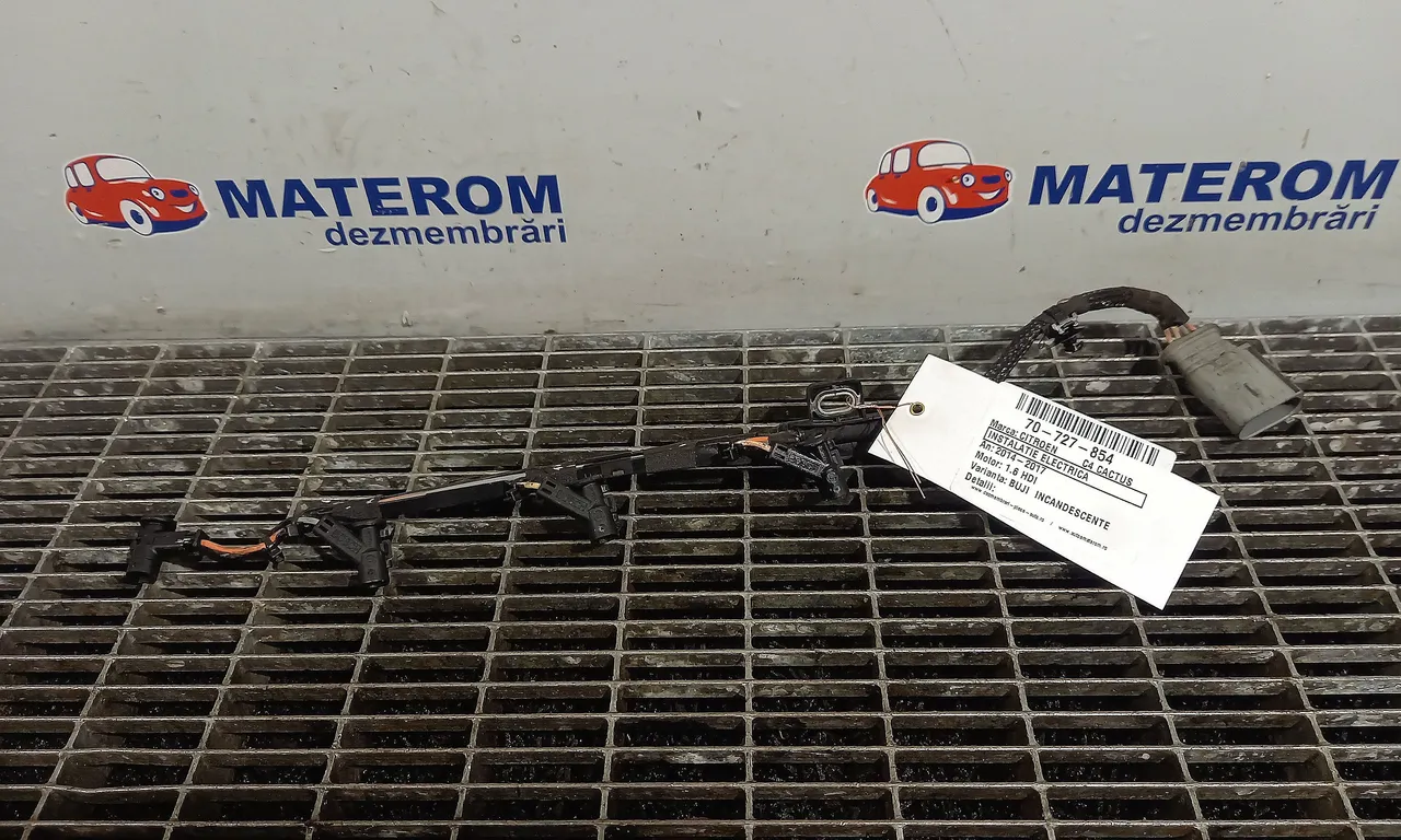 INSTALATIE ELECTRICA CITROEN C4 CACTUS 2014-2017