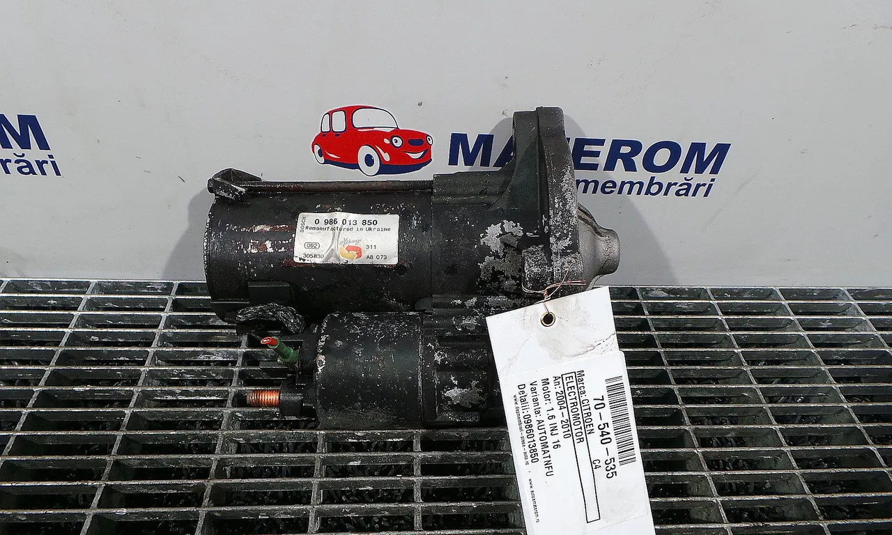 ELECTROMOTOR CITROEN C4 2004-2013