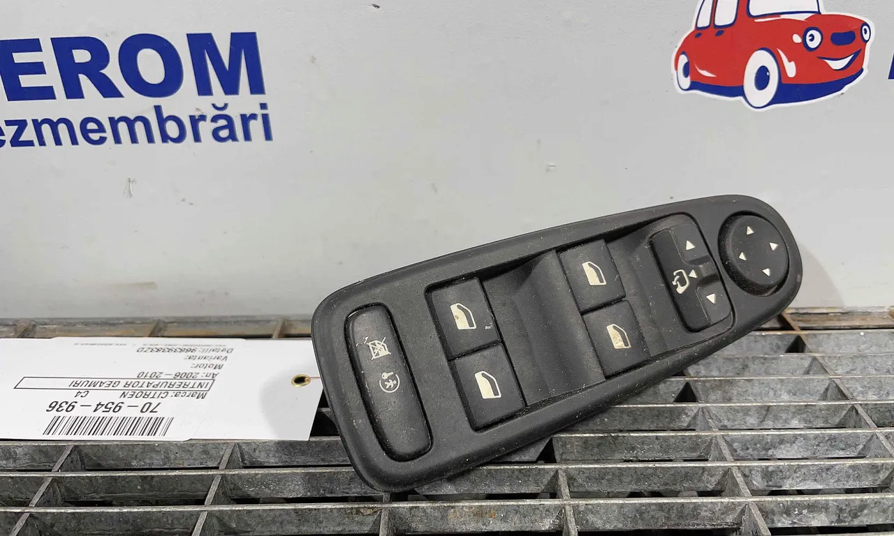 INTRERUPATOR GEAMURI CITROEN C4 2004-2013