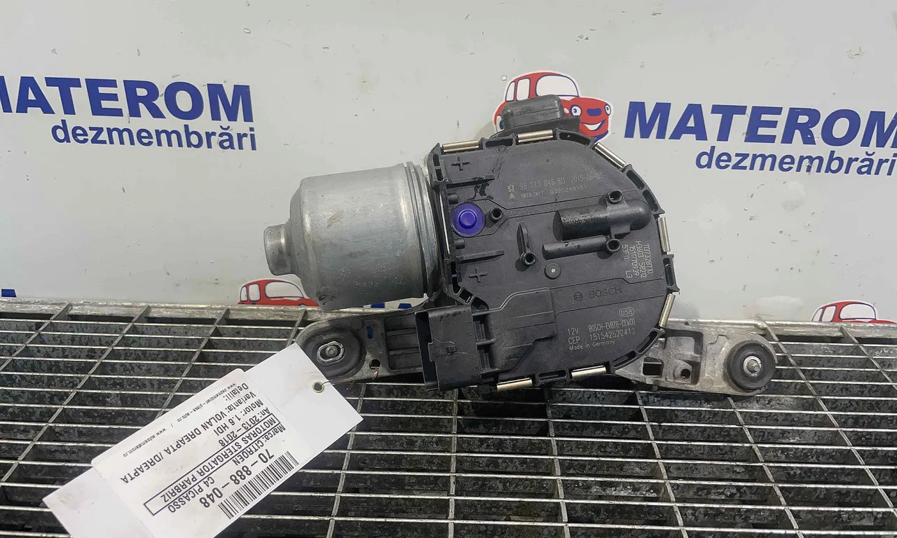 MOTORAS STERGATOR PARBRIZ CITROEN C4 PICASSO II 2013-2018