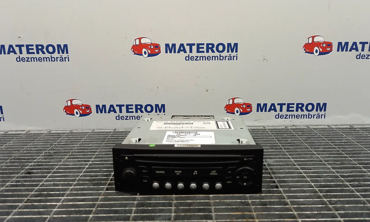 RADIO CD CITROEN C5 III 2008-2017