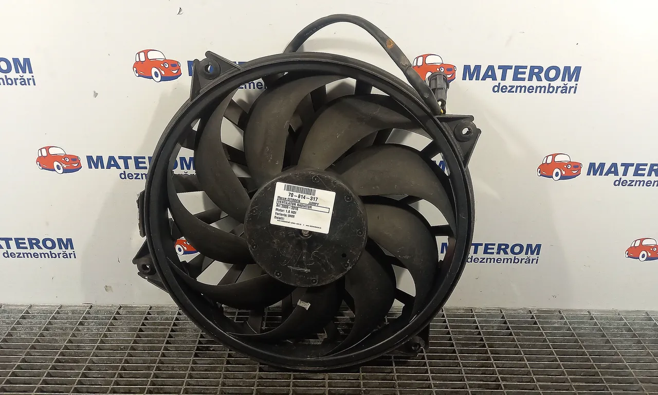 VENTILATOR RADIATOR CITROEN JUMPY II 2007-2016