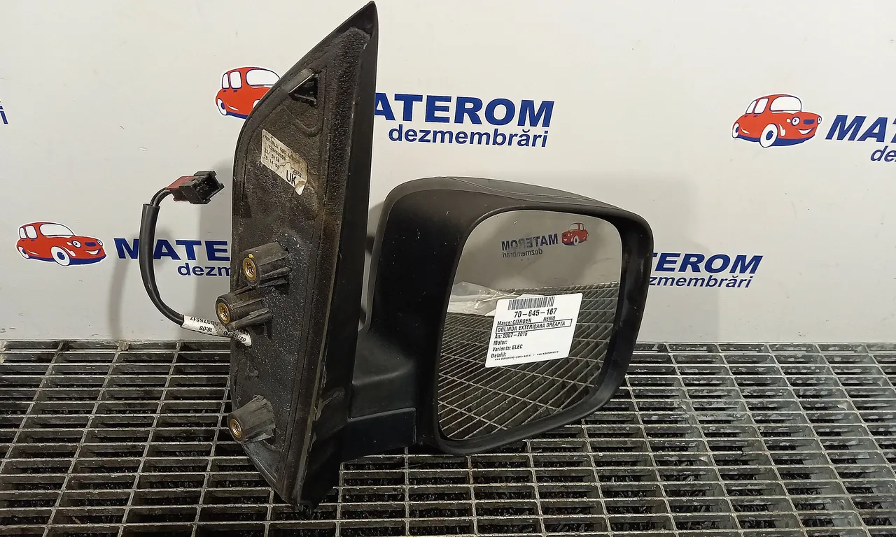 OGLINDA EXTERIOARA DREAPTA CITROEN NEMO 2008-2015