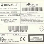 RADIO CD DACIA DUSTER 1.5 dCi 2010-2018 oe-281155216R, vedere laterala