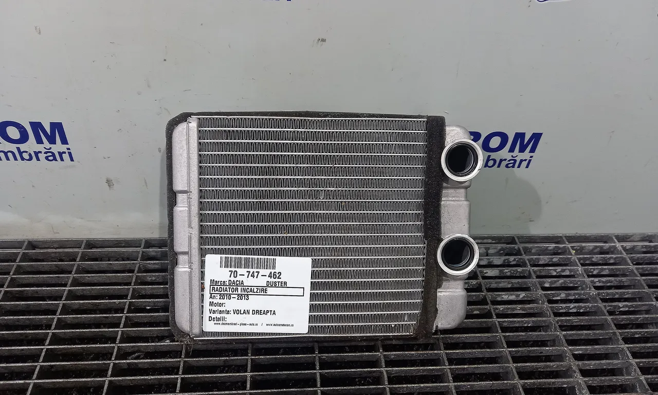 RADIATOR INCALZIRE DACIA DUSTER 2010-2018