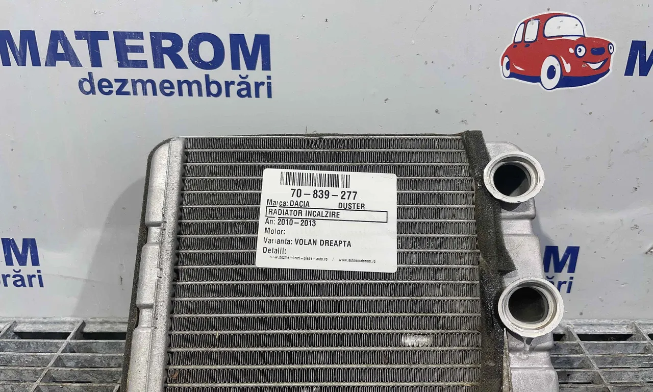 RADIATOR INCALZIRE DACIA DUSTER 2010-2018