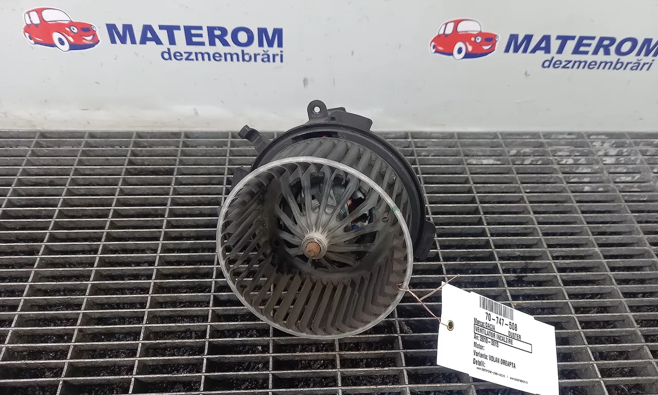 VENTILATOR INCALZIRE DACIA DUSTER 2010-2018