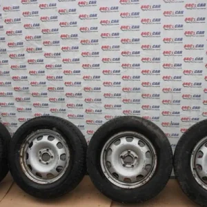 Set jante tabla R16 cu anvelope DACIA DUSTER 2010-2018, vedere frontata