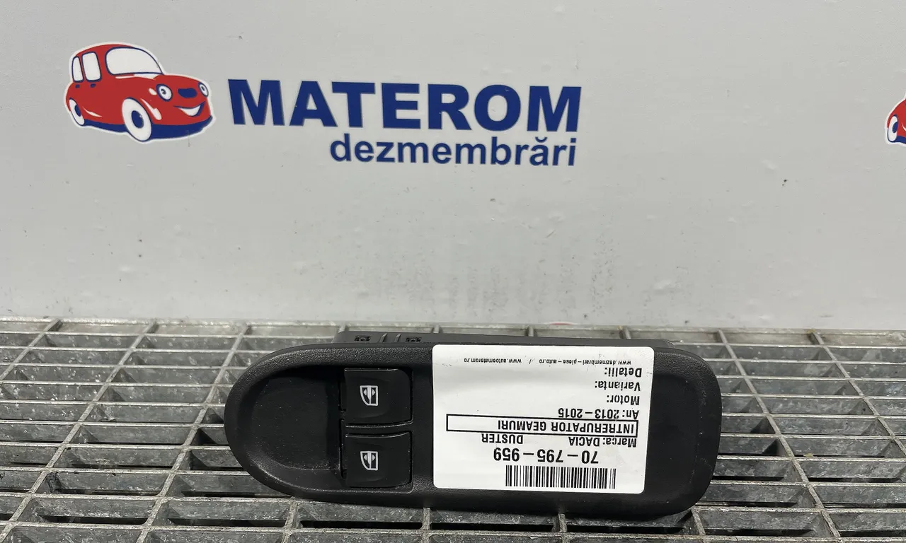 INTRERUPATOR GEAMURI DACIA DUSTER 2011-2017