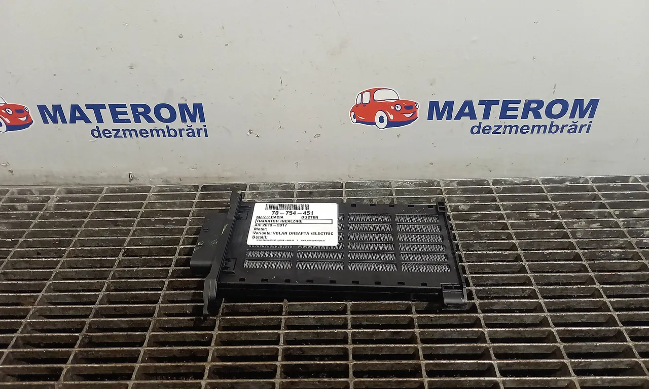 RADIATOR INCALZIRE DACIA DUSTER 2011-2017