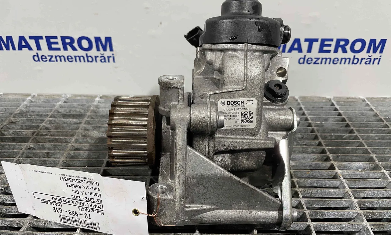 POMPA INALTA PRESIUNE DACIA LOGAN II 2012-2016