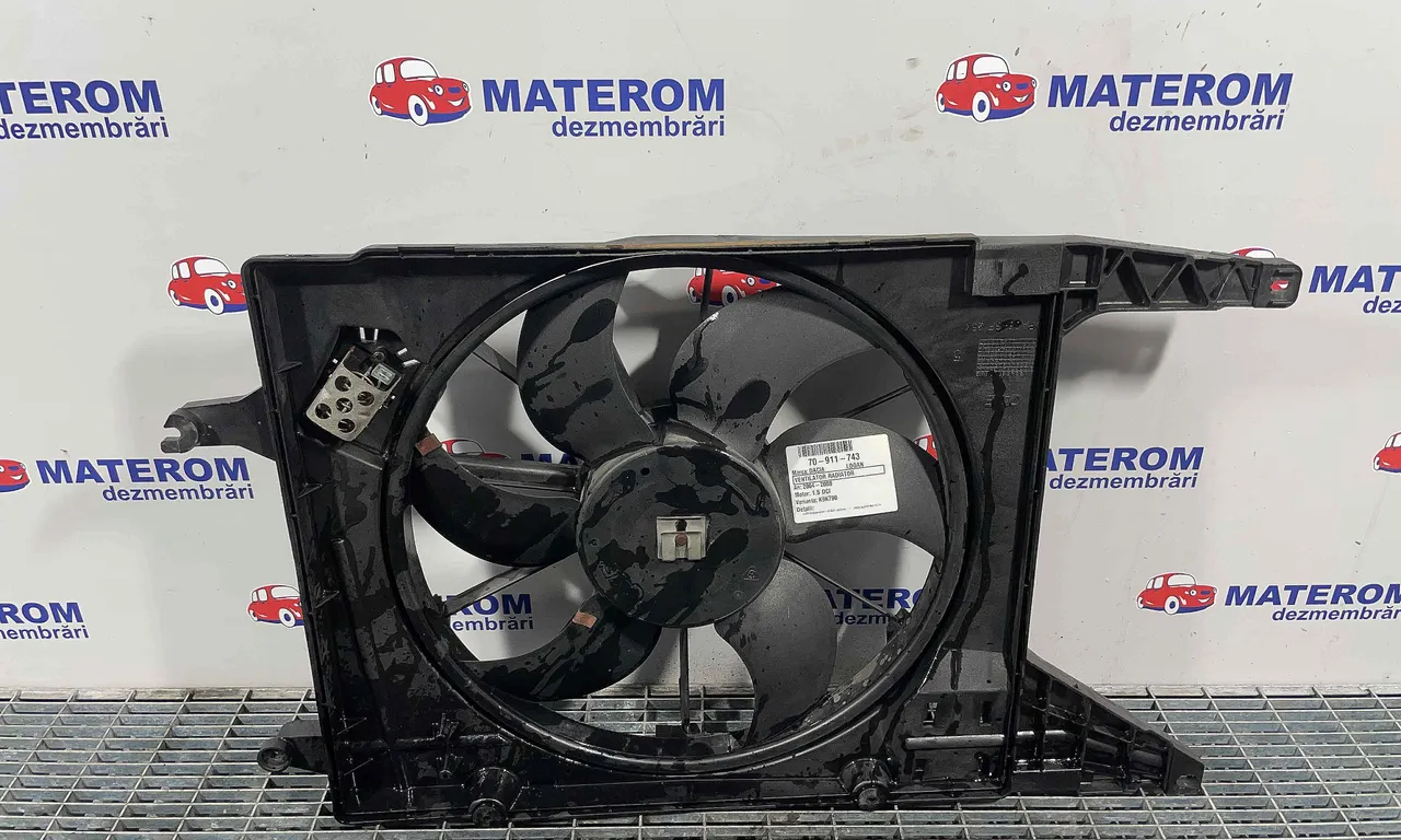 VENTILATOR RADIATOR DACIA LOGAN 2004-2008