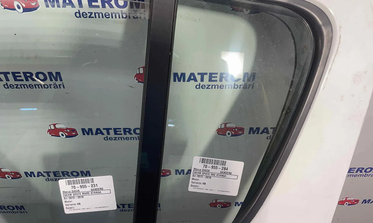 GEAM SPATE MIC STANGA DACIA SANDERO II 2012-2016