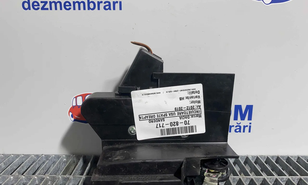 INCUIETOARE USA SPATE DREAPTA DACIA SANDERO II 2012-2019