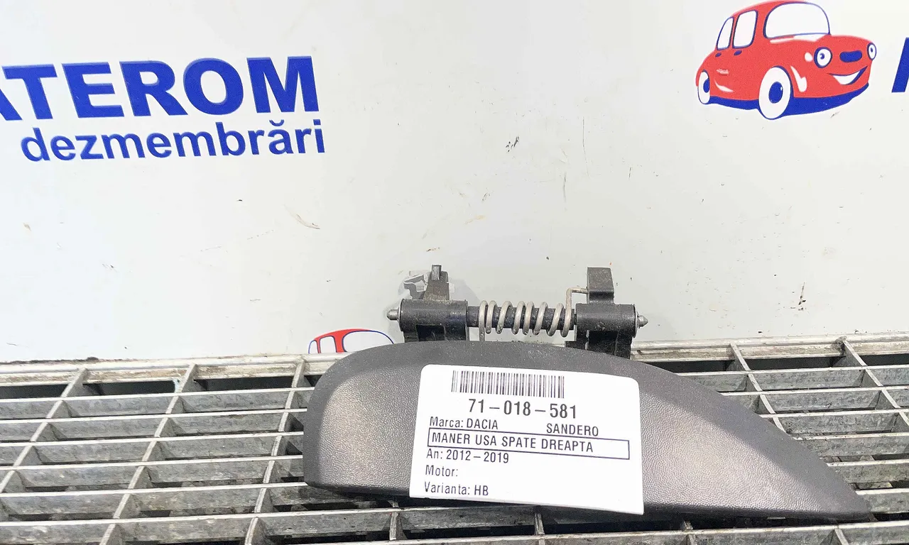 MANER USA SPATE DREAPTA DACIA SANDERO II 2012-2019