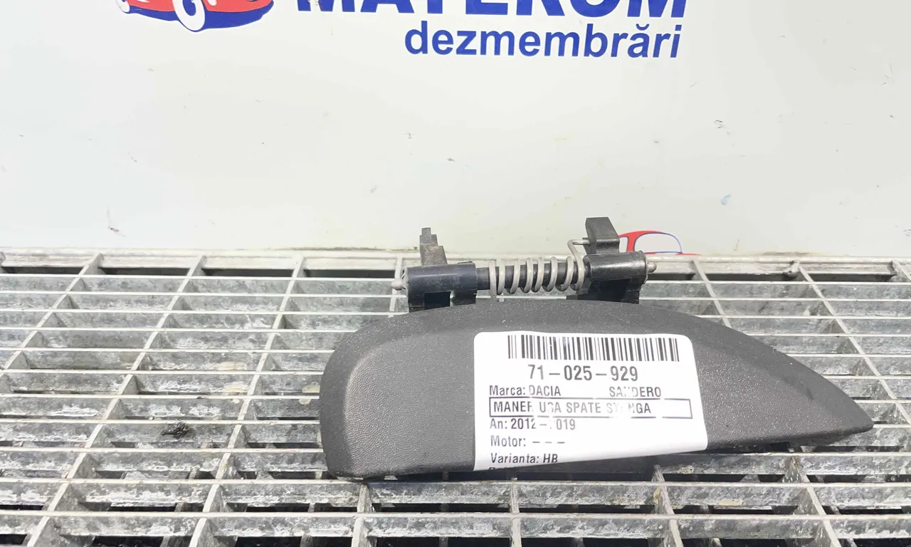 MANER USA SPATE STANGA DACIA SANDERO II 2012-2019