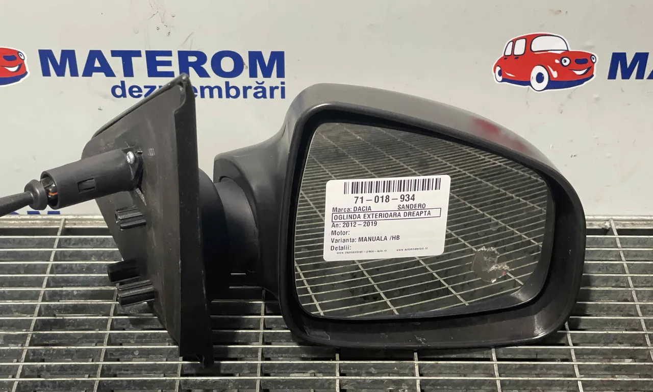 OGLINDA EXTERIOARA DREAPTA DACIA SANDERO II 2012-2019