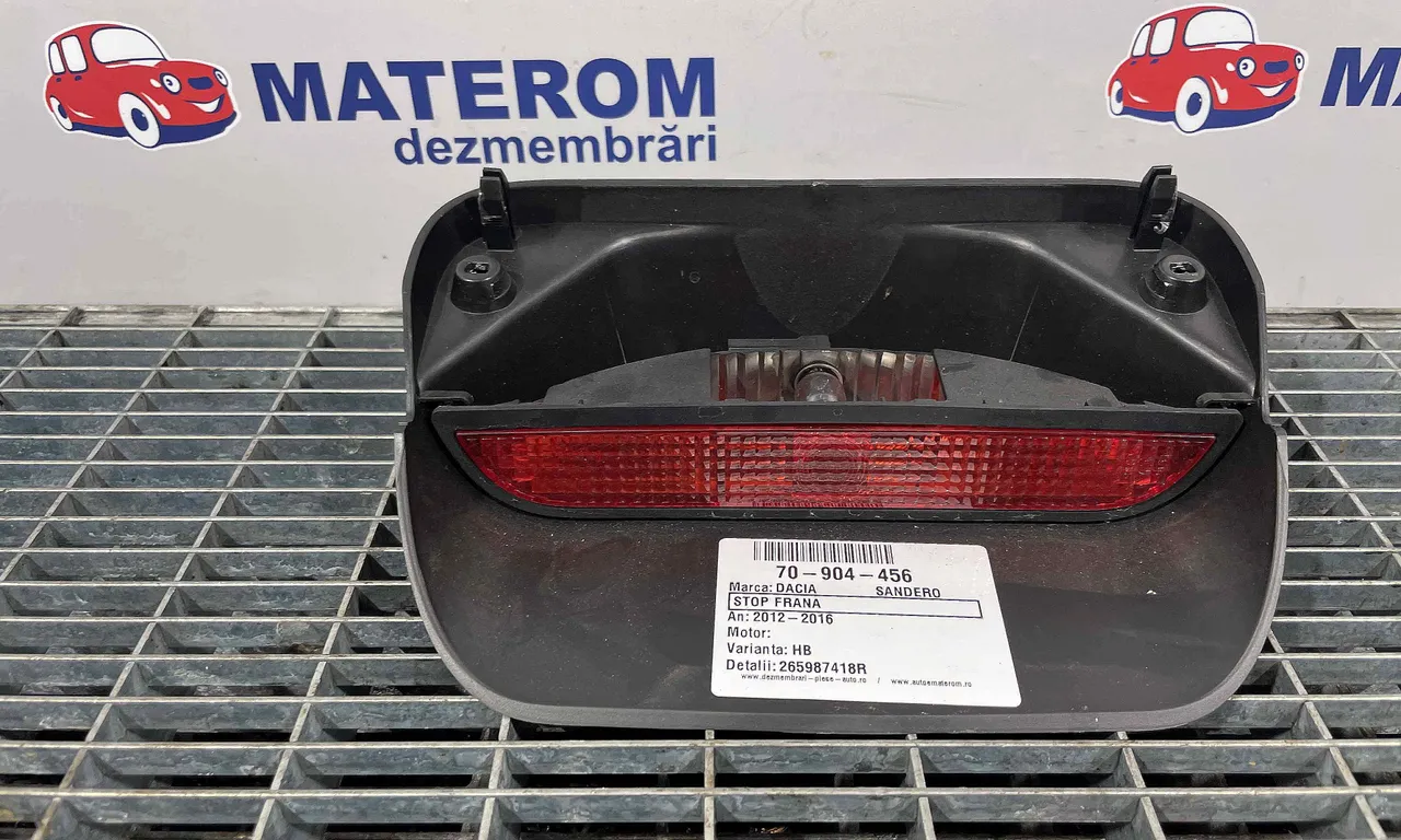 STOP FRANA DACIA SANDERO II 2012-2019