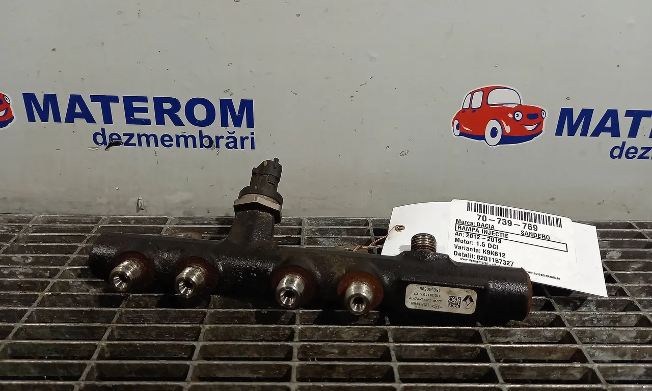 RAMPA INJECTIE DACIA SANDERO II 2012-2019
