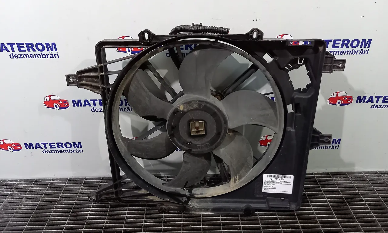VENTILATOR RADIATOR DACIA SOLENZA 2003-2005
