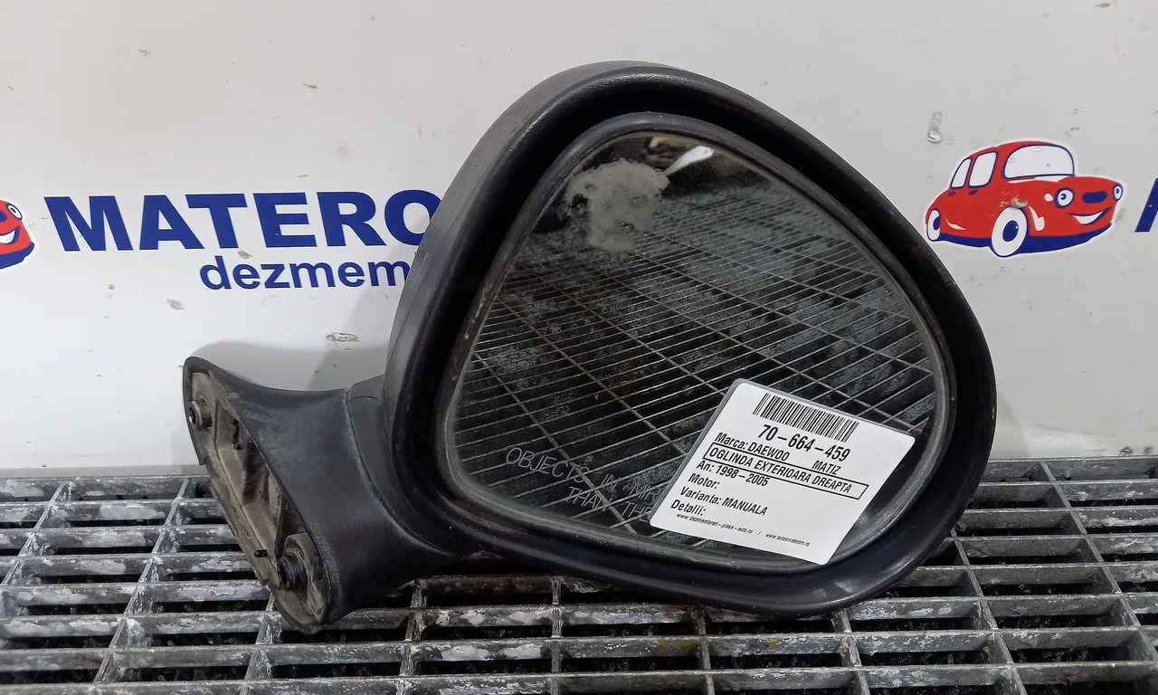 OGLINDA EXTERIOARA DREAPTA DAEWOO MATIZ 1998-2005