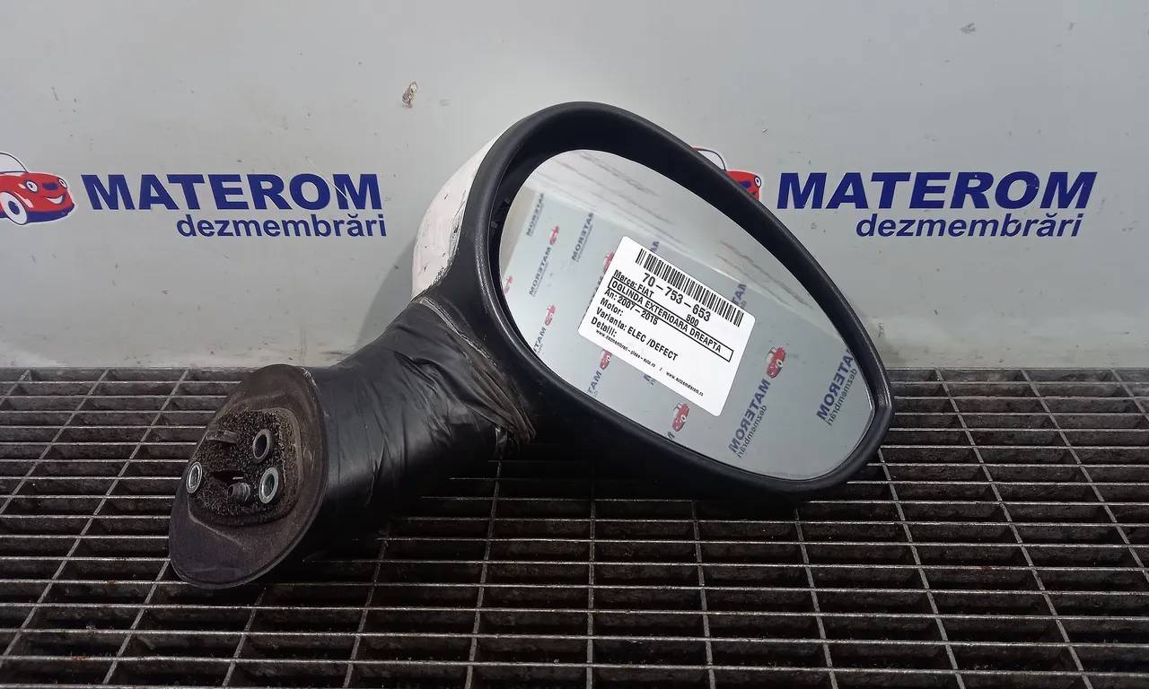 OGLINDA EXTERIOARA DREAPTA FIAT 500 2007-2015