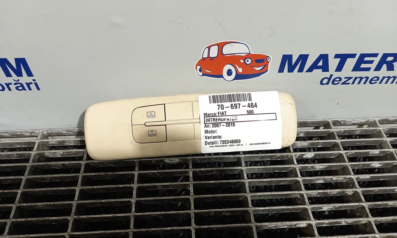 INTRERUPATOR DESCHIDERE FIAT 500 2007-2015