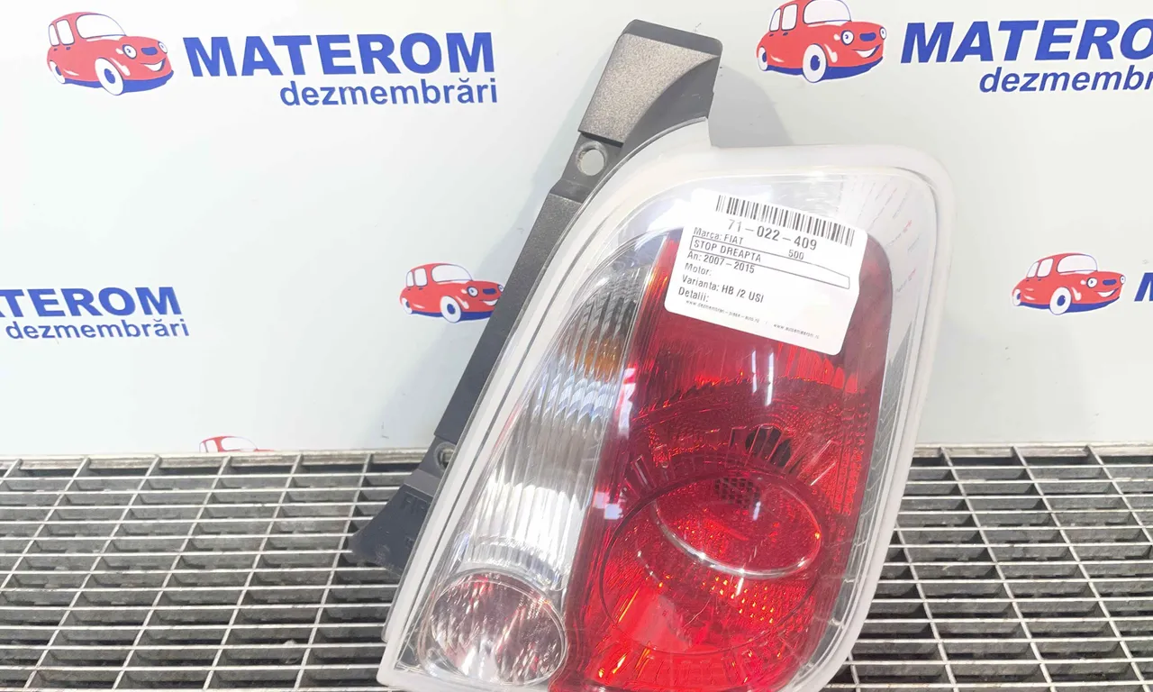 STOP DREAPTA FIAT 500 2007-2015