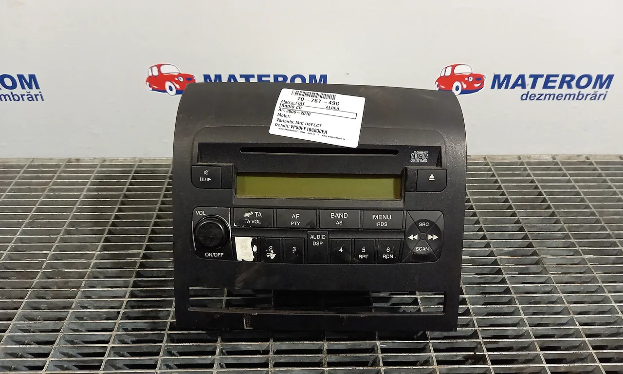 RADIO CD FIAT ALBEA 1996-2016