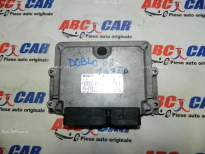 Calculator motor FIAT DOBLO 2001-2005 oe 55198484, vedere frontata
