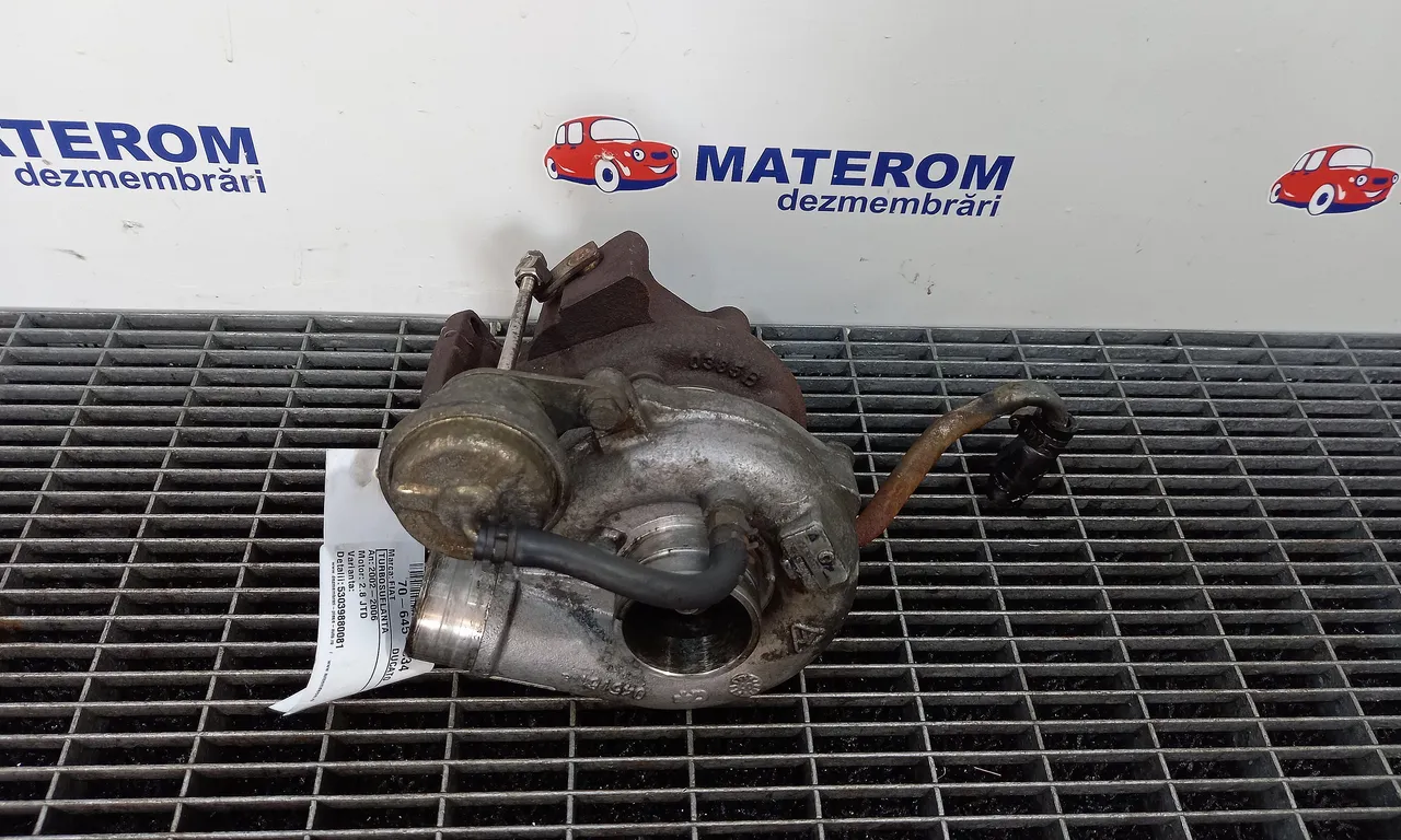 TURBOSUFLANTA FIAT DUCATO bus 2001-2006