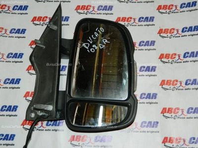Oglinda dreapta electrica cu semnalizare FIAT DUCATO bus 2006-2014, vedere frontata