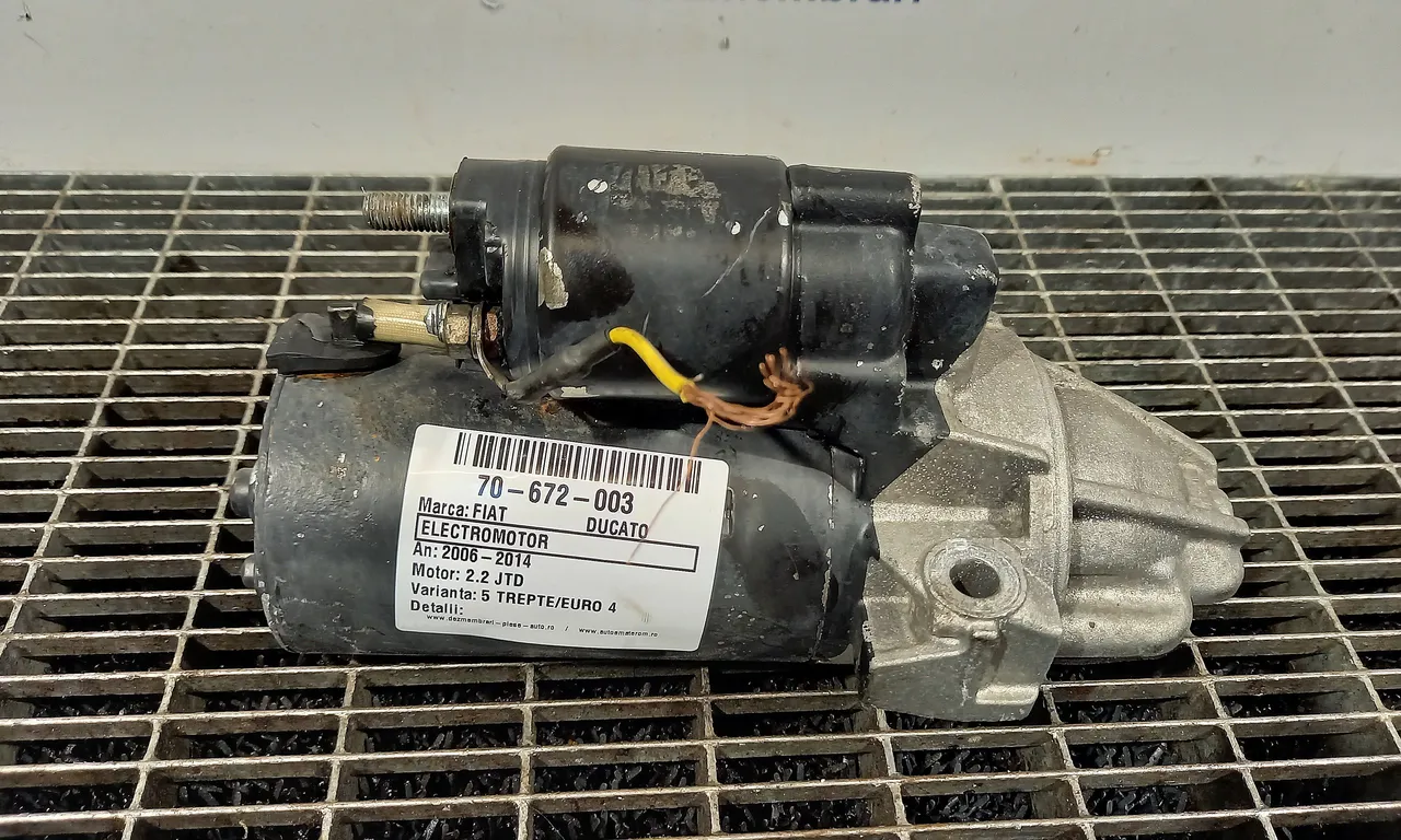 ELECTROMOTOR FIAT DUCATO bus 2006-2014