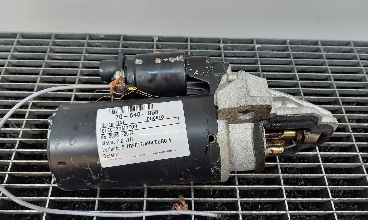 ELECTROMOTOR FIAT DUCATO bus 2006-2014