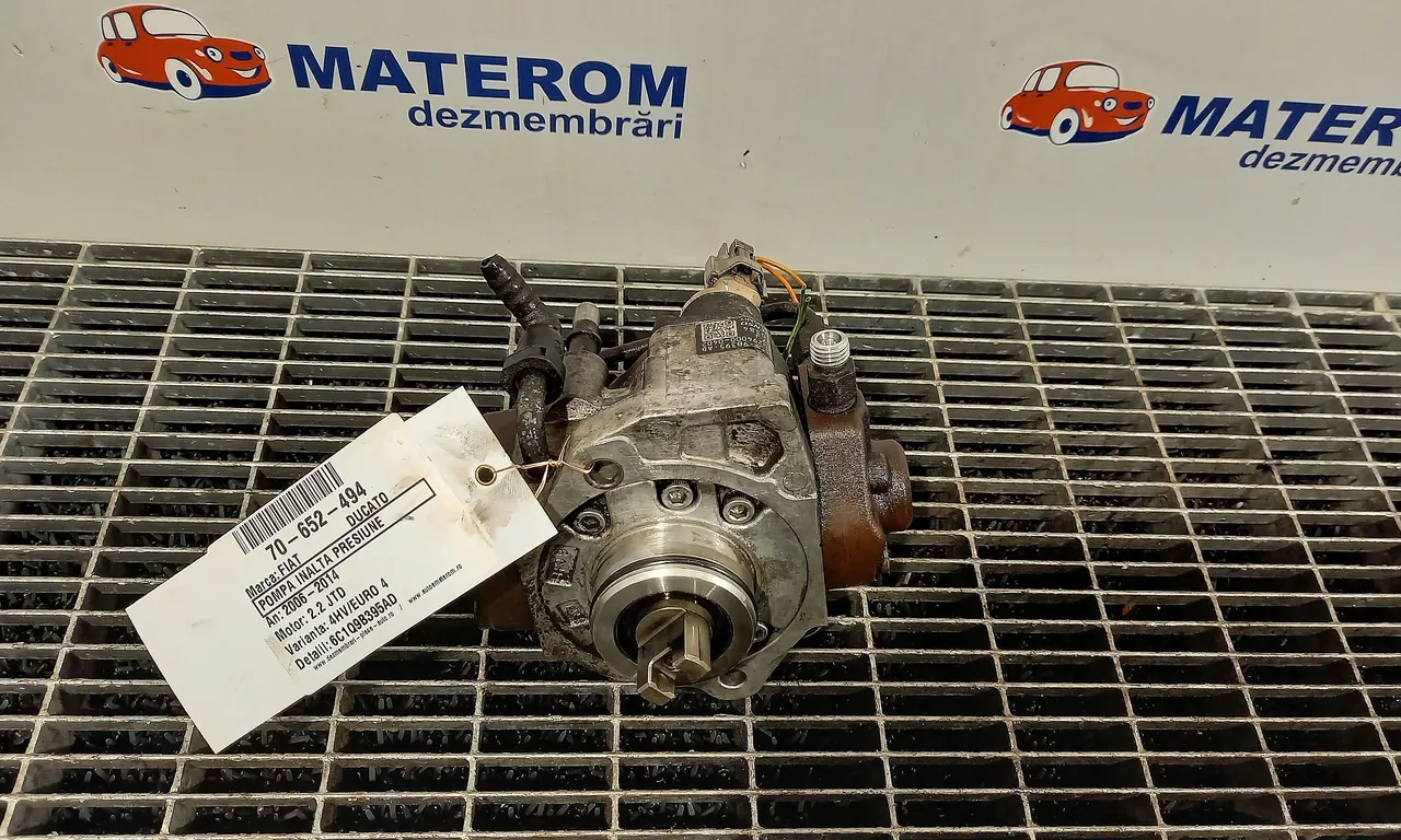 POMPA INALTA PRESIUNE FIAT DUCATO bus 2006-2014