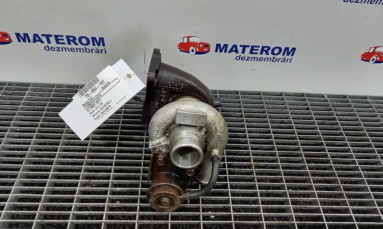 TURBOSUFLANTA FIAT DUCATO bus 2006-2014