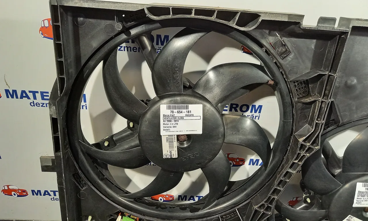 VENTILATOR CLIMA FIAT DUCATO bus 2006-2014