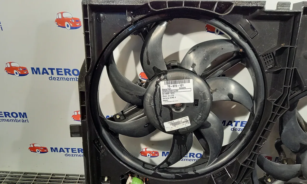 VENTILATOR CLIMA FIAT DUCATO bus 2006-2014