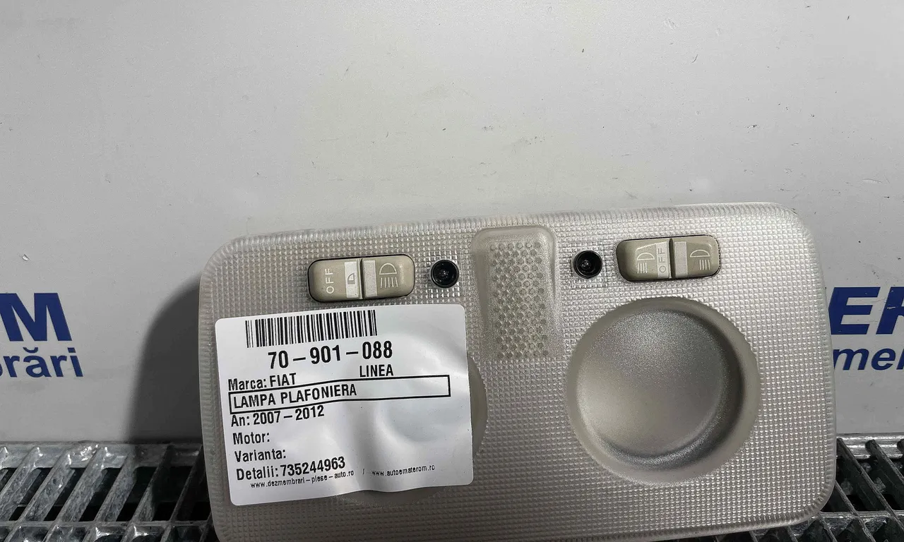 LAMPA PLAFONIERA FIAT LINEA 2006-2012