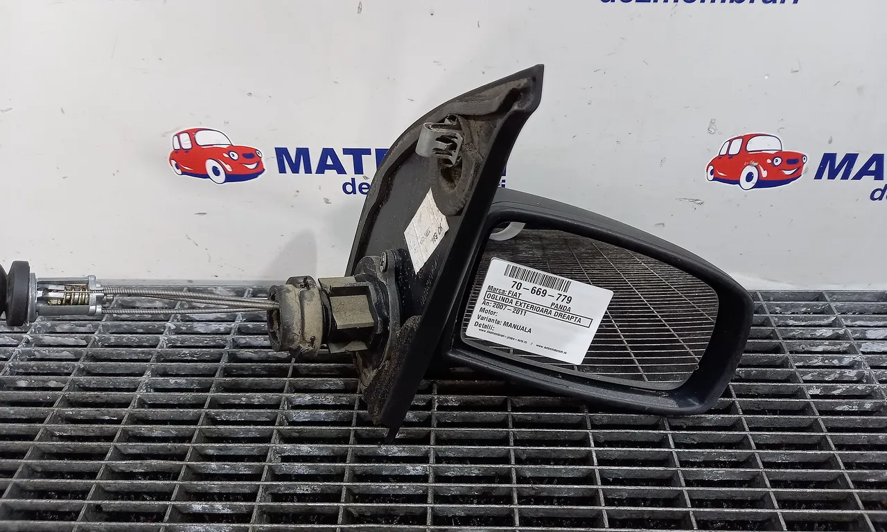 OGLINDA EXTERIOARA DREAPTA FIAT PANDA 2003-2011