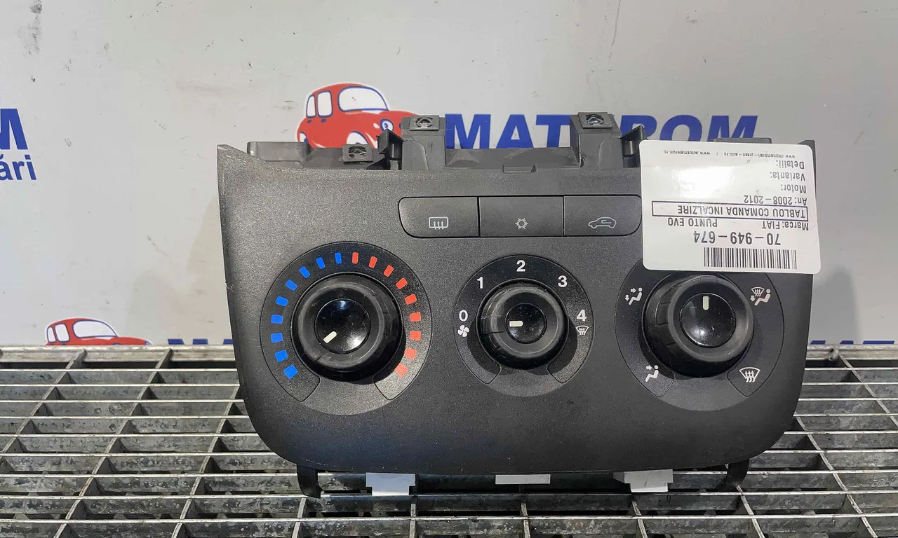 TABLOU COMANDA INCALZIRE FIAT PUNTO EVO 2008-2012