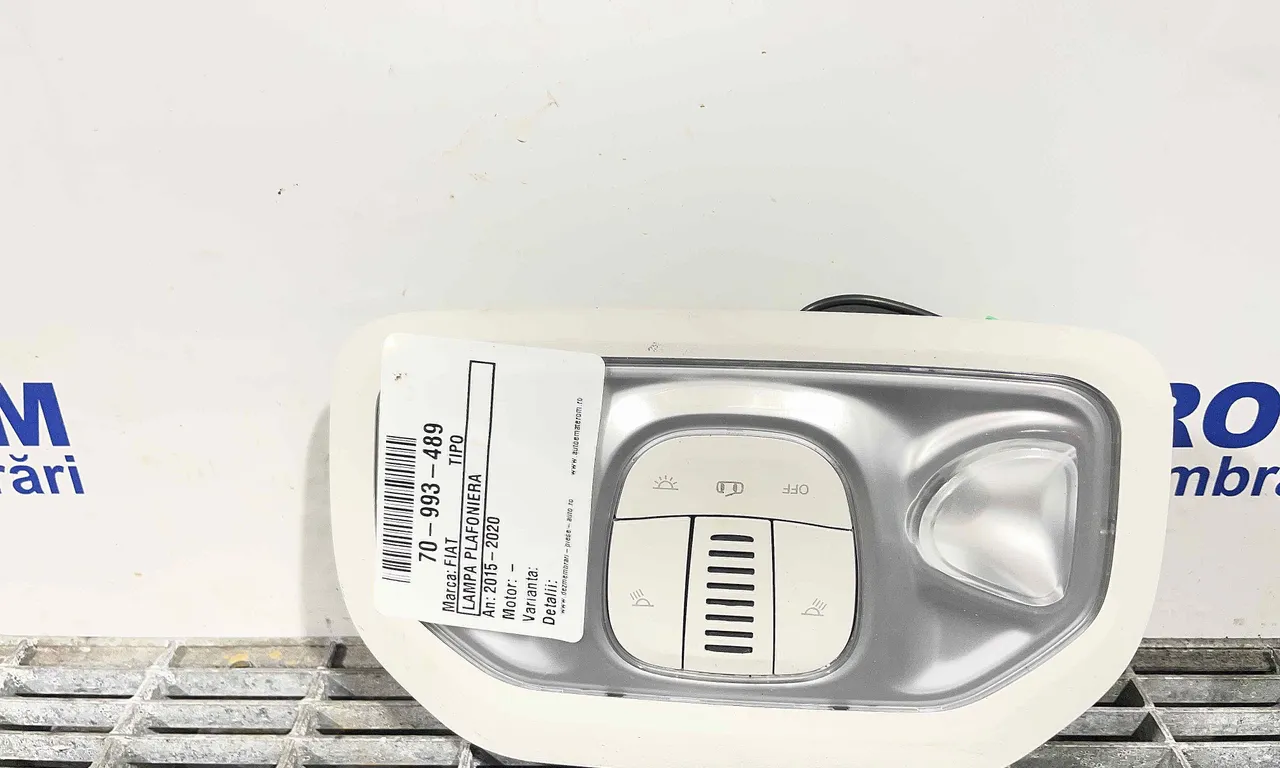 LAMPA PLAFONIERA FIAT TIPO 2015-2020