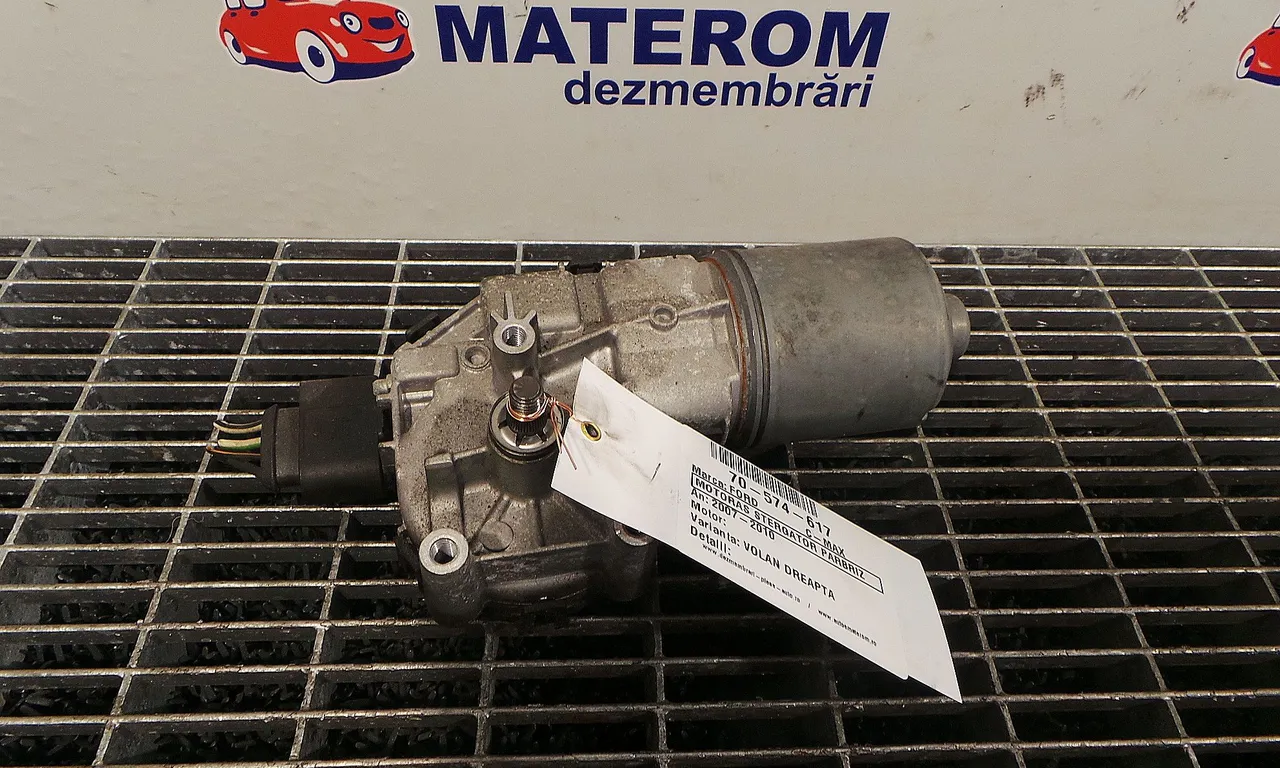 MOTORAS STERGATOR PARBRIZ FORD C-MAX 2007-2010