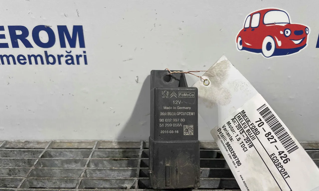 RELEU BUJII FORD ECOSPORT 2011-2022