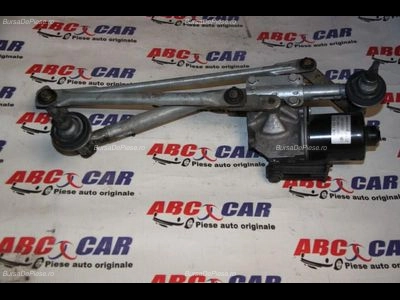 Ansamblu stergator cu motoras FORD FIESTA V 2001-2014 oe 2S6T-17B571-AD, vedere frontata