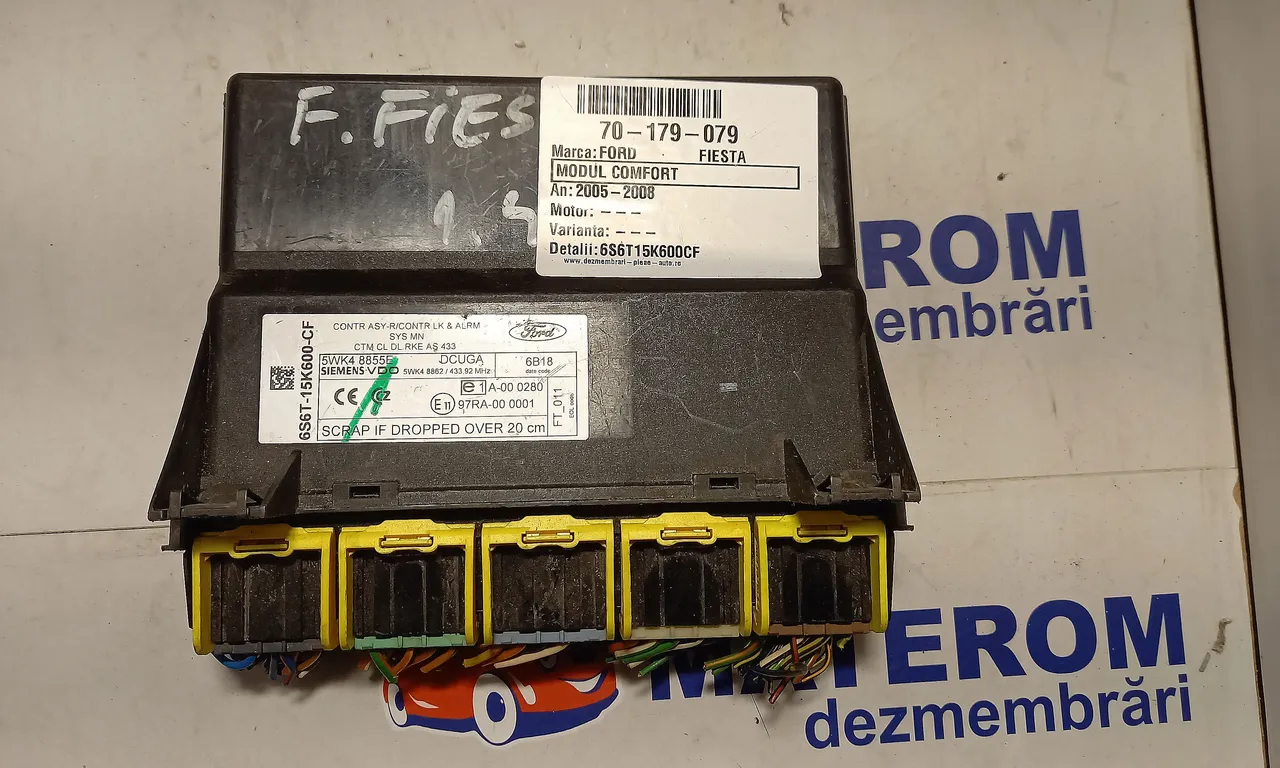 MODUL CONFORT FORD FIESTA V 2002-2010