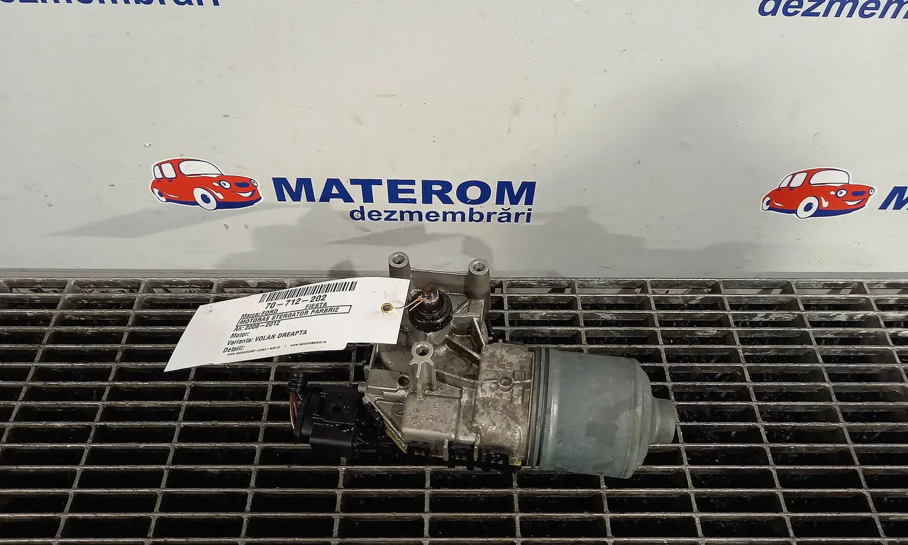 MOTORAS STERGATOR PARBRIZ FORD FIESTA VI 2008-2012
