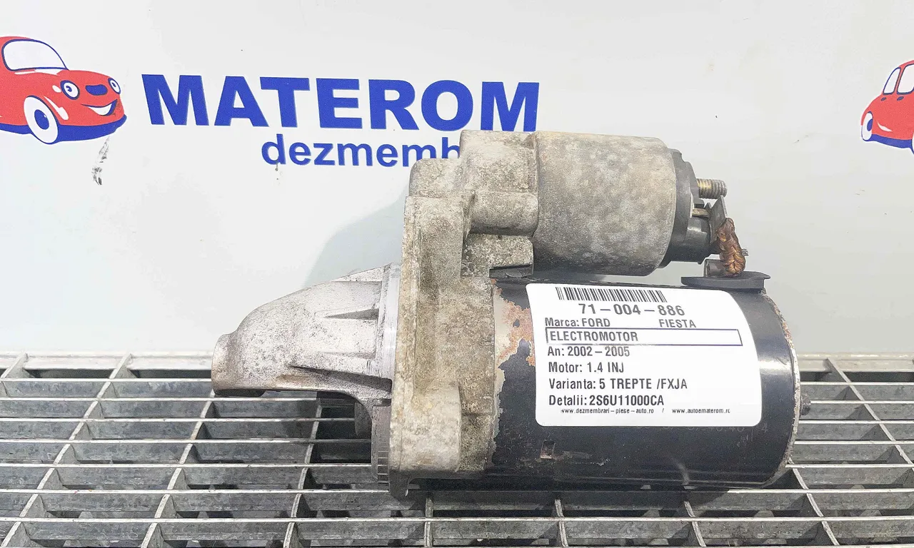 ELECTROMOTOR FORD FIESTA 2000-2014